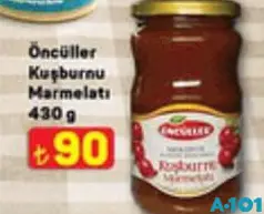 ÖNCÜLLER KUŞBURNU MARMELATI 430 G